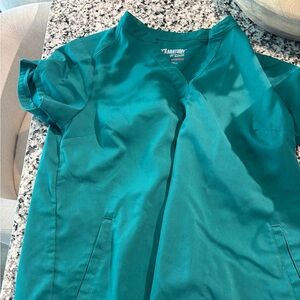 Grey's Anatomy Teal Scrub Top